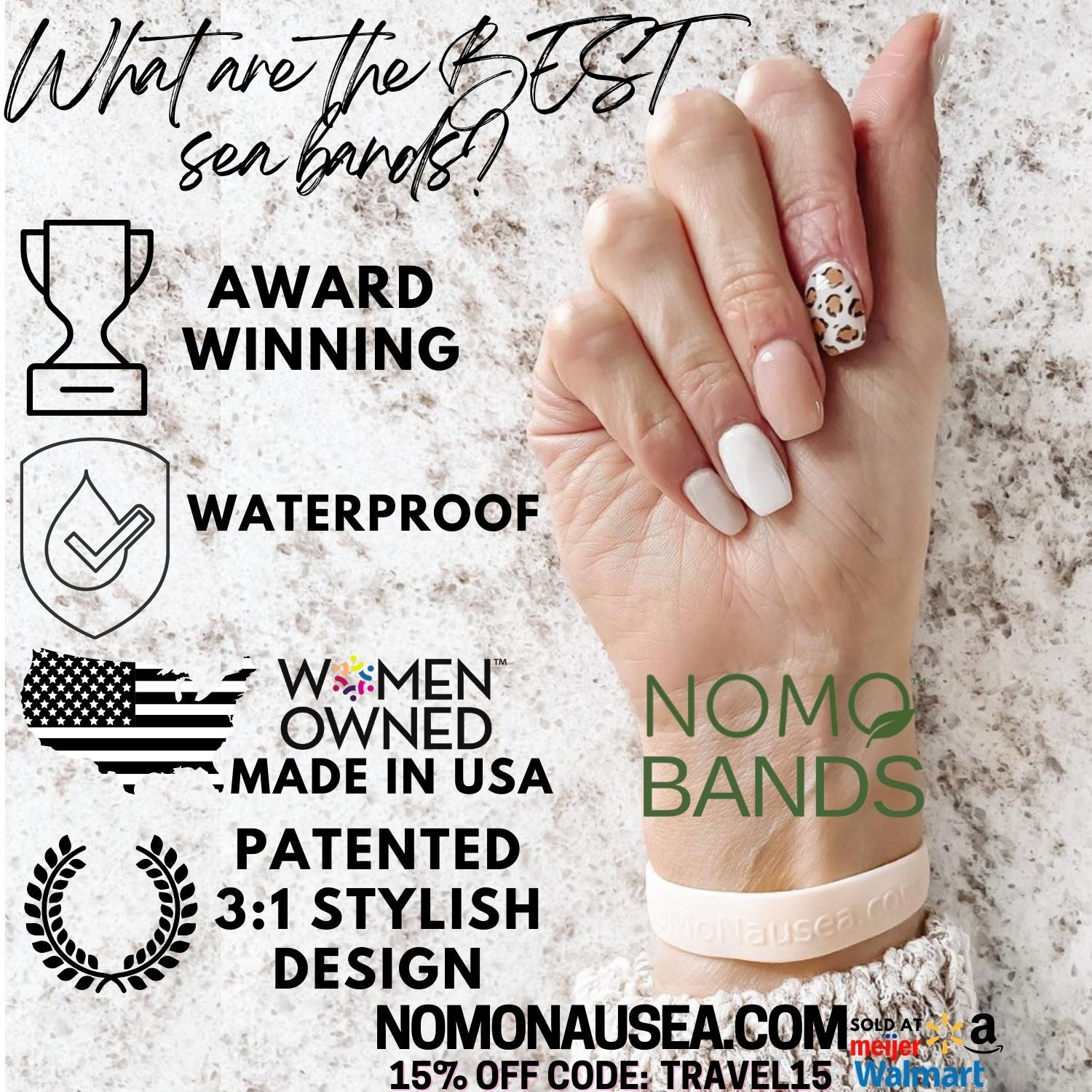 Best sea bands for nausea - NOMO Nausea bands