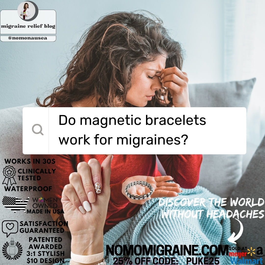 Do magnetic bracelets work for migraines?