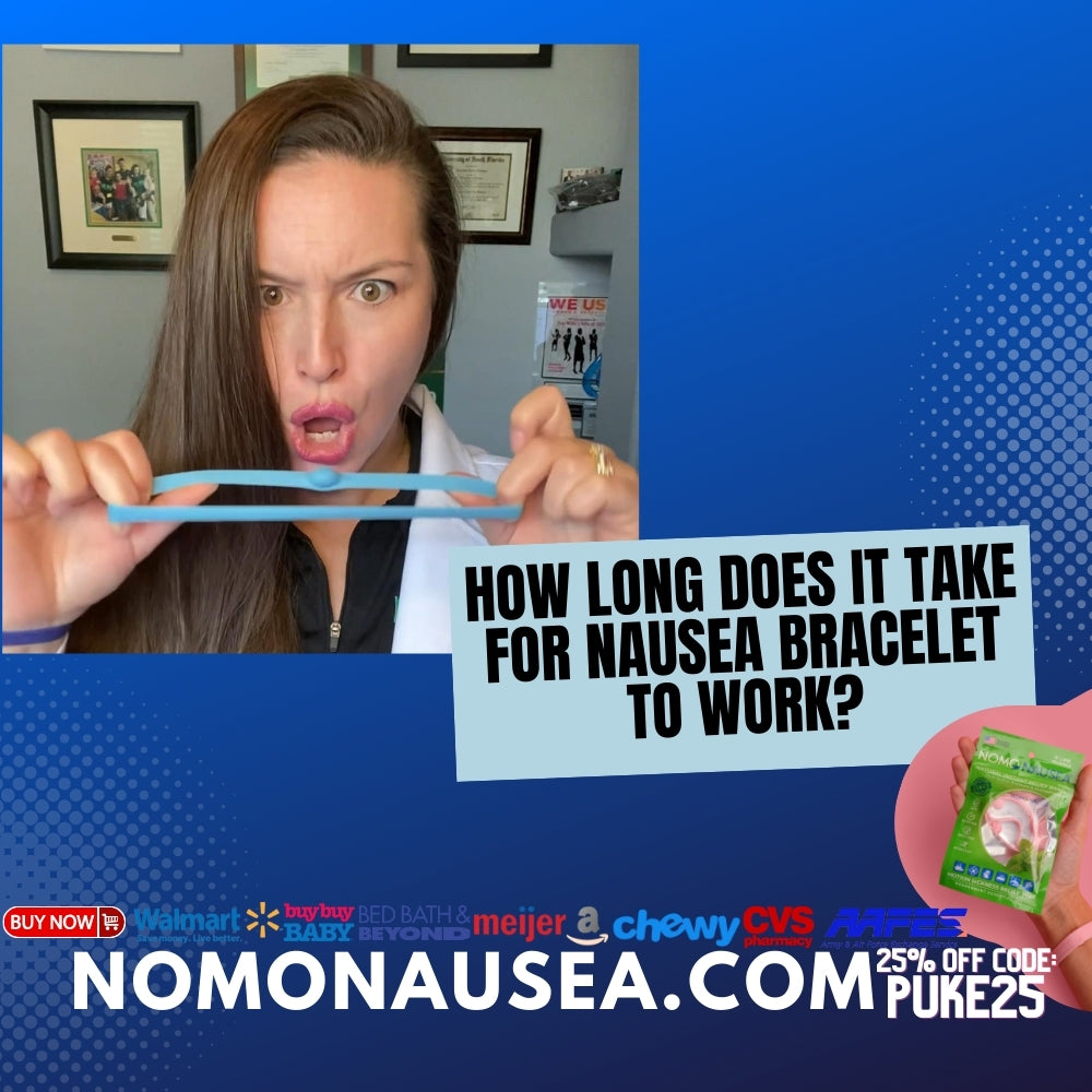 How long does it take for nausea bracelet to work?