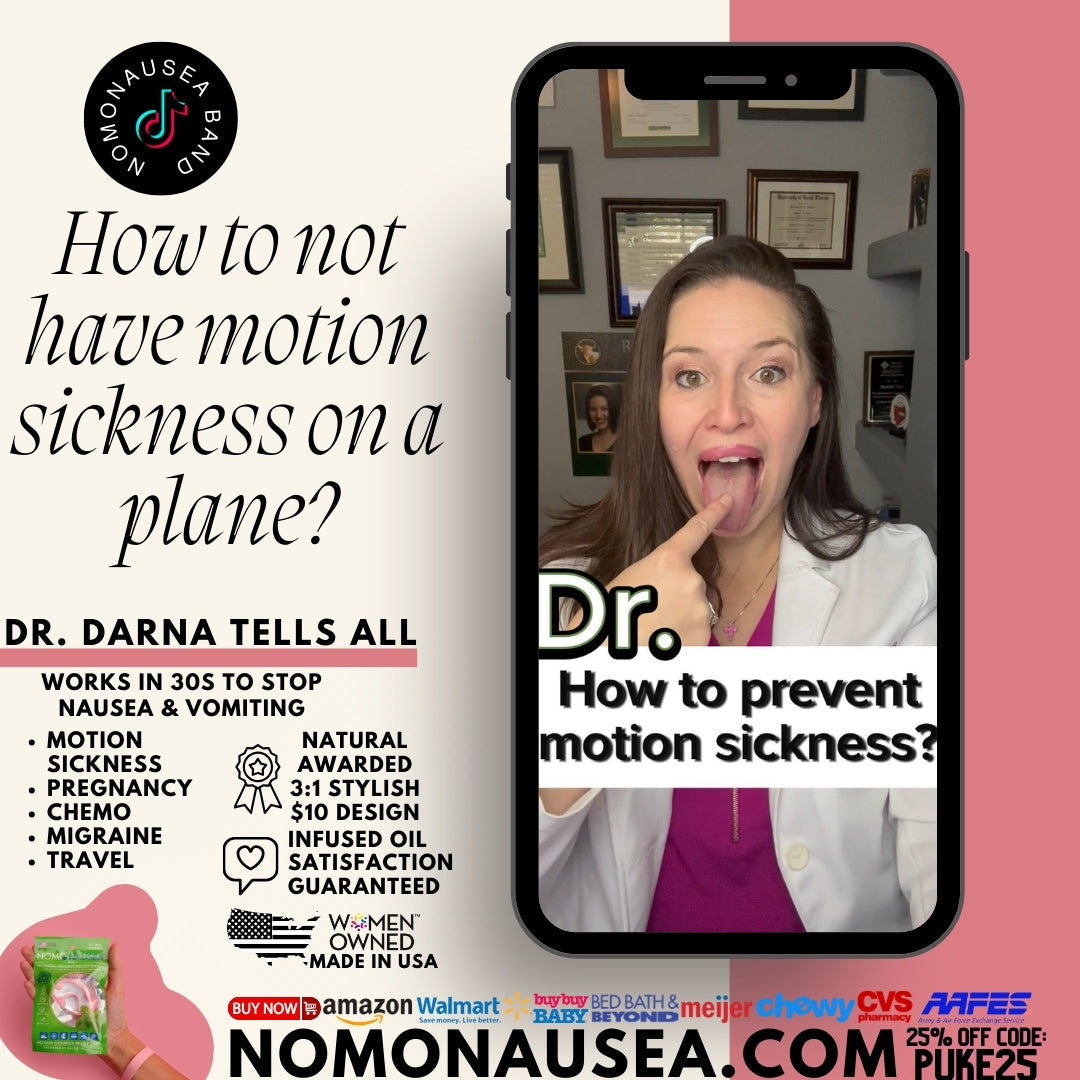 How to avoid motion sickness on a plane? How can you prevent motion sickness on a plane and enjoy a smoother flight experience with NoMo Nausea reliefbands?