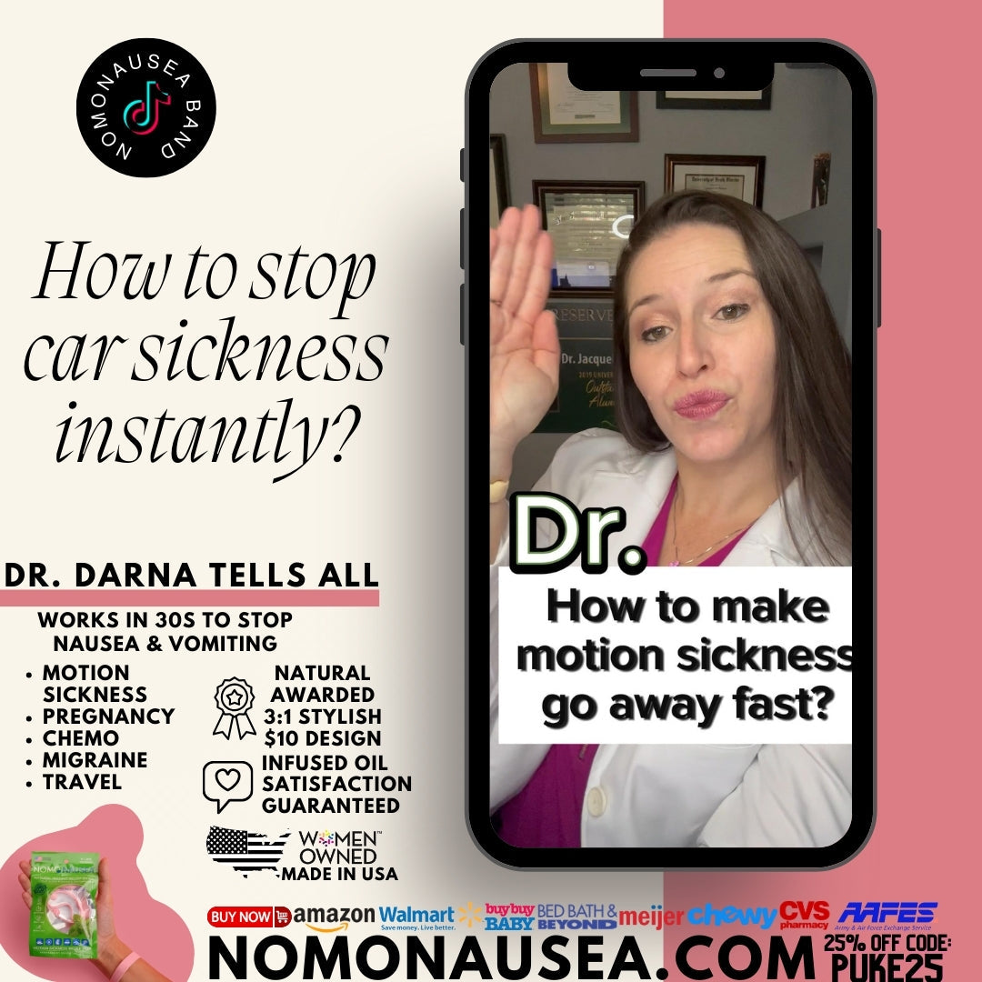 How to stop car sickness instantly? Stop motion sickness in seconds.