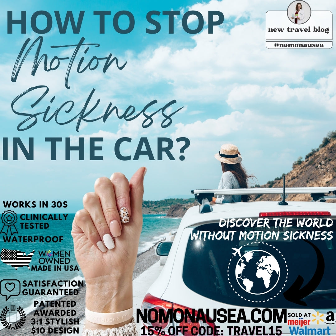 How to stop motion sickness in the car?