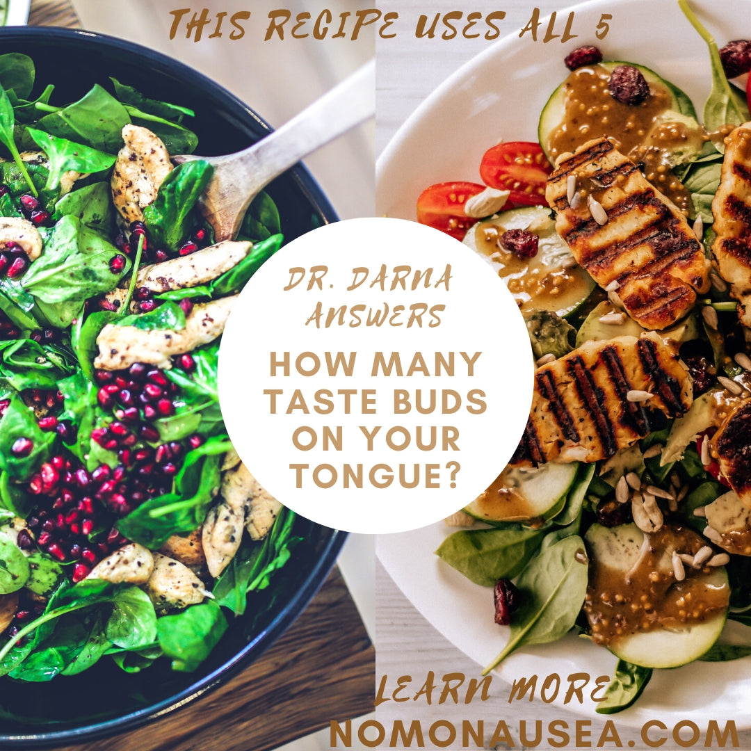 Taste Buds On Tongue - NoMoNauseaBand