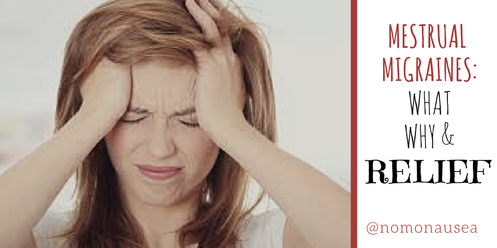 Sickness Bands STOP the Menstrual Migraine - NoMoNauseaBand