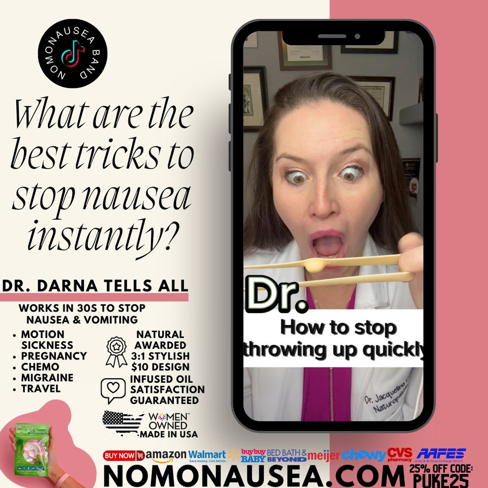 What are the best tricks to stop nausea instantly?