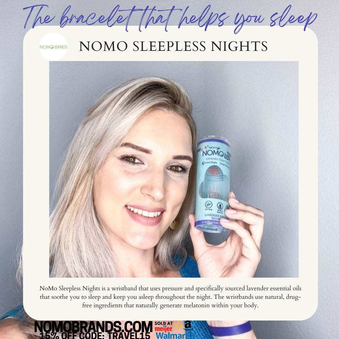 What is the bracelet that helps you sleep? NOMO Sleepless Nights sleep bracelet