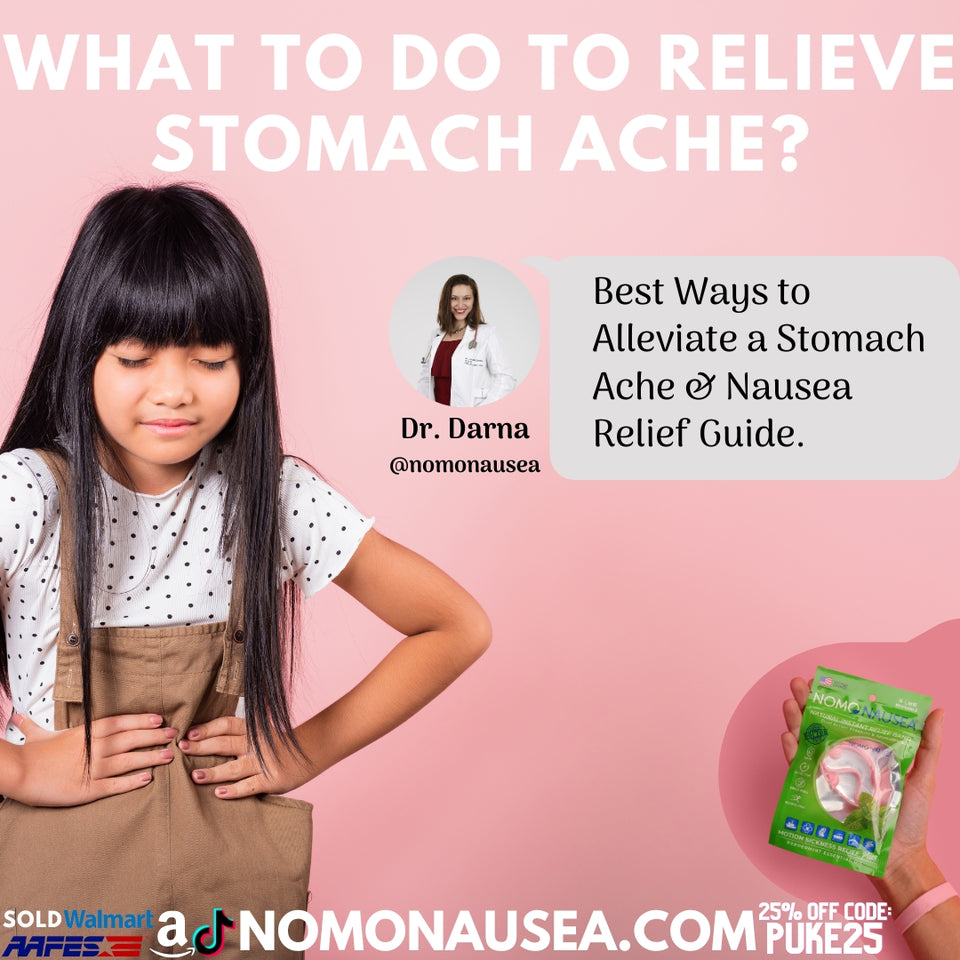 What to do to relieve stomach ache?