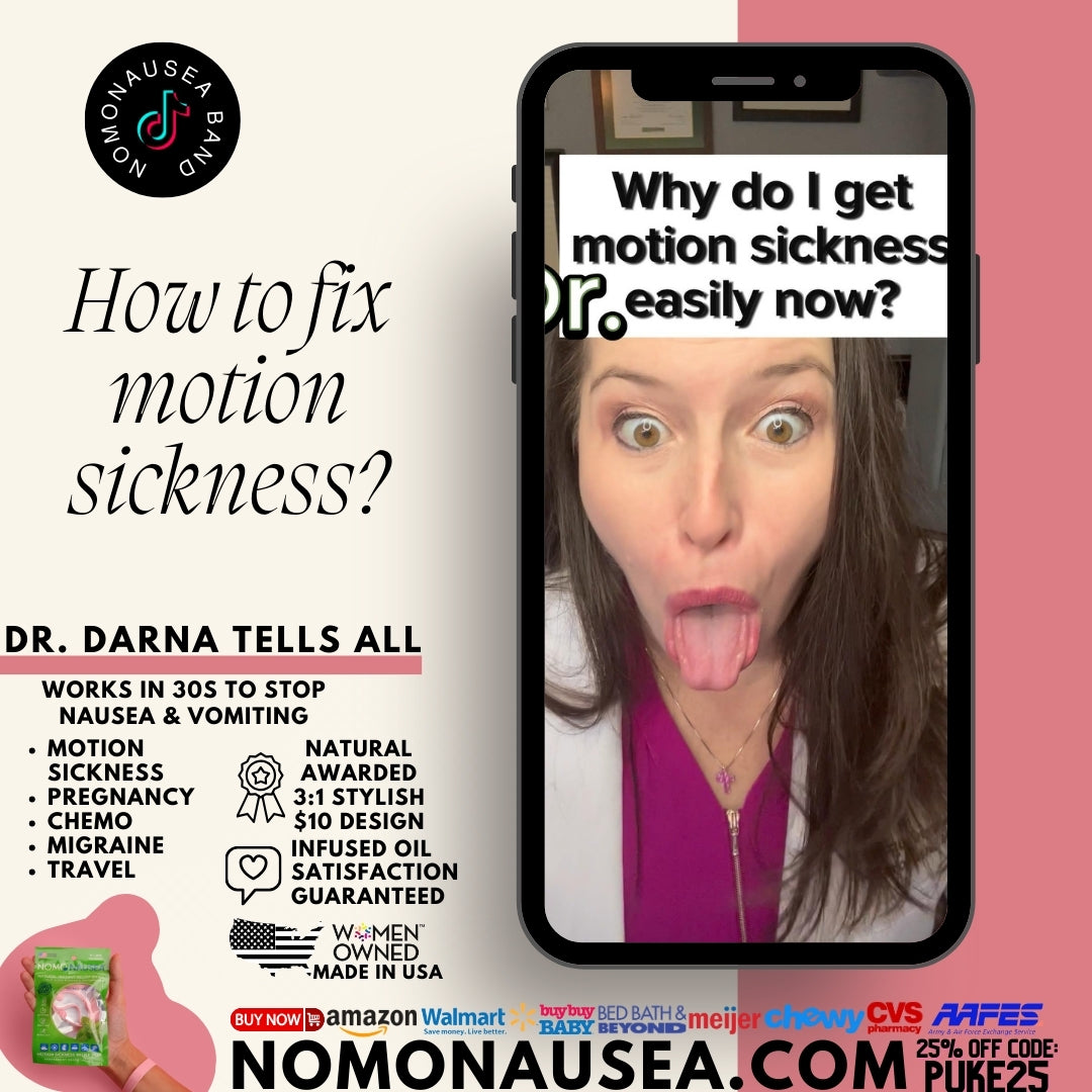 How to fix motion sickness?