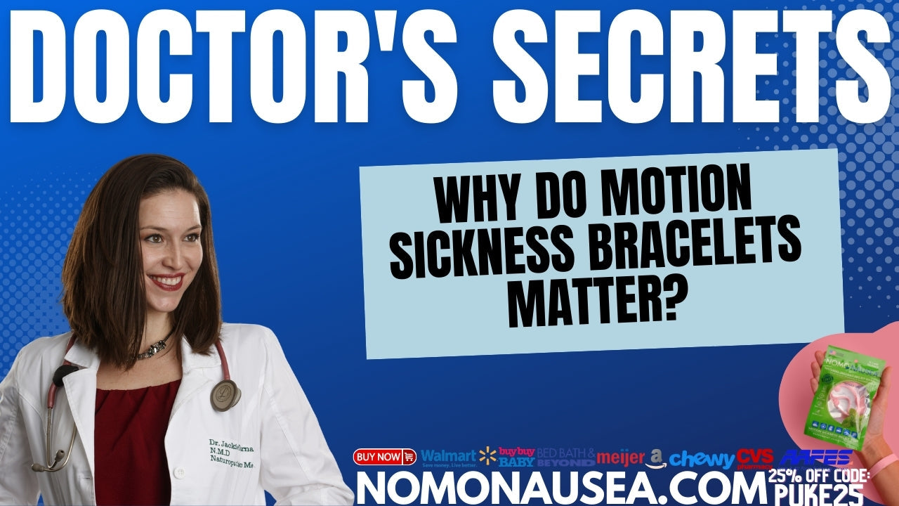 Can you wear nausea bands in the water? YES! That's why motion sickness bracelets stop sea sickness when worn.