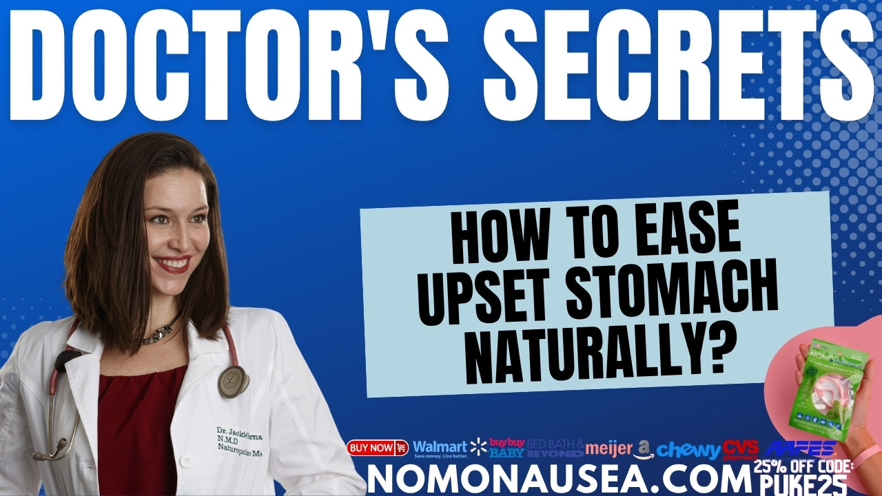 how to ease upset stomach tips