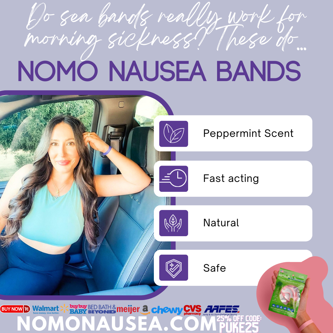 Do sea bands really work for morning sickness?  Boost Your Pregnancy Experience with NOMO Nausea seaband mama!