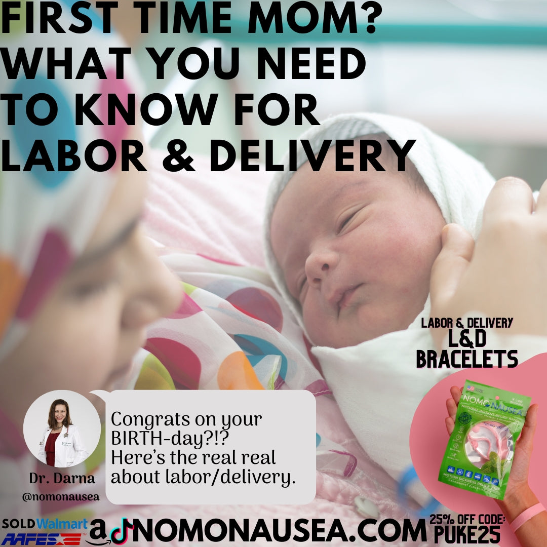 What do first-time moms need to know about labor and delivery?