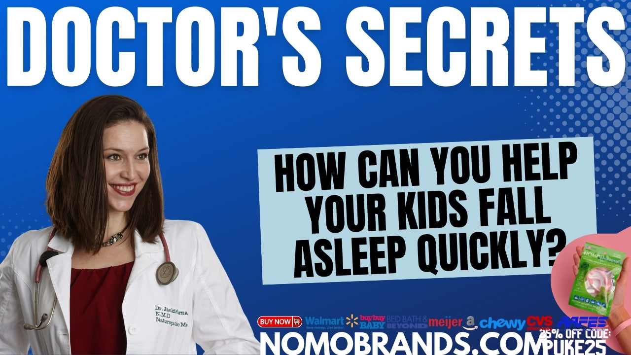 How can you help your kids fall asleep quickly? How can you help your kids fall asleep quickly and enjoy a peaceful bedtime routine with expert tips and NoMo Nausea?