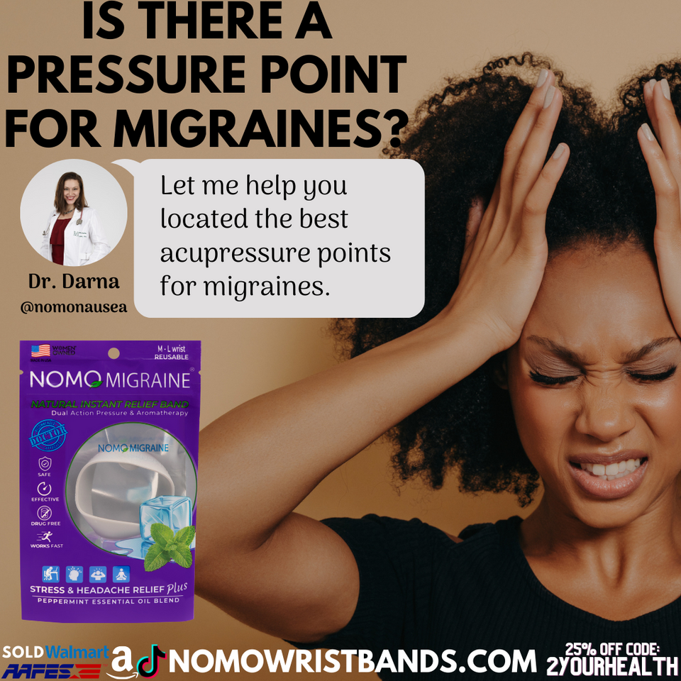 Is there a pressure point for migraines?