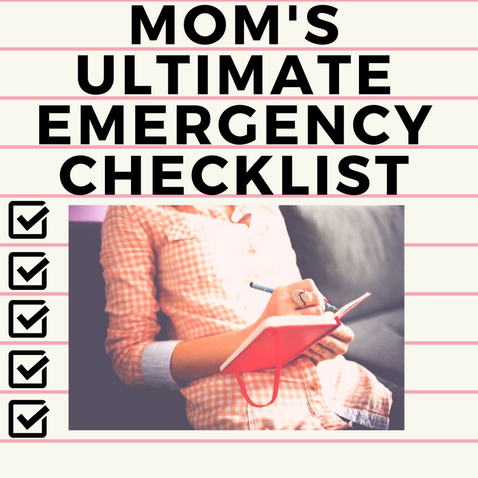 Be Prepared: Mom's Emergency Checklist 101 - NoMoNauseaBand