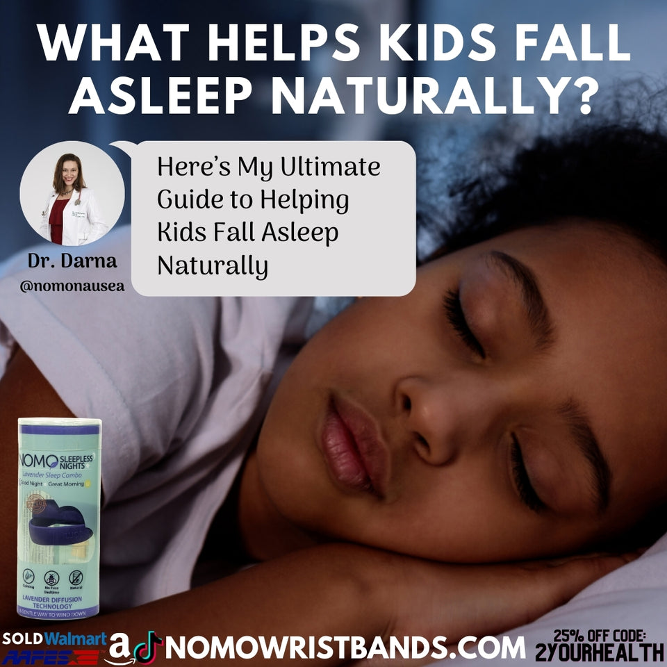 What helps kids fall asleep naturally?