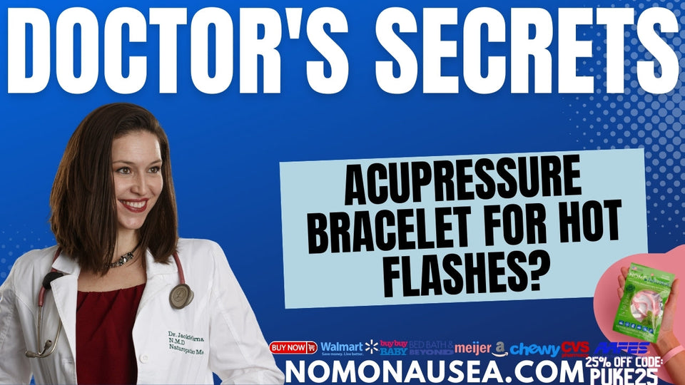 How to Manage Menopausal Hot Flashes with pressure points? Best acupressure bracelet for hot flashes!