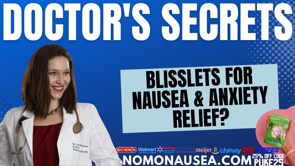 How to Get Immediate Relief from Blisslets Nausea and Anxiety's NOMO ReliefBand