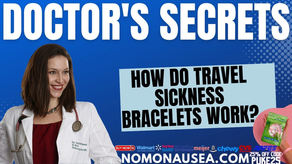 Do Travel Sickness Bracelets Really Work? Stop Motion Sickness with this Travel Sick Band.
