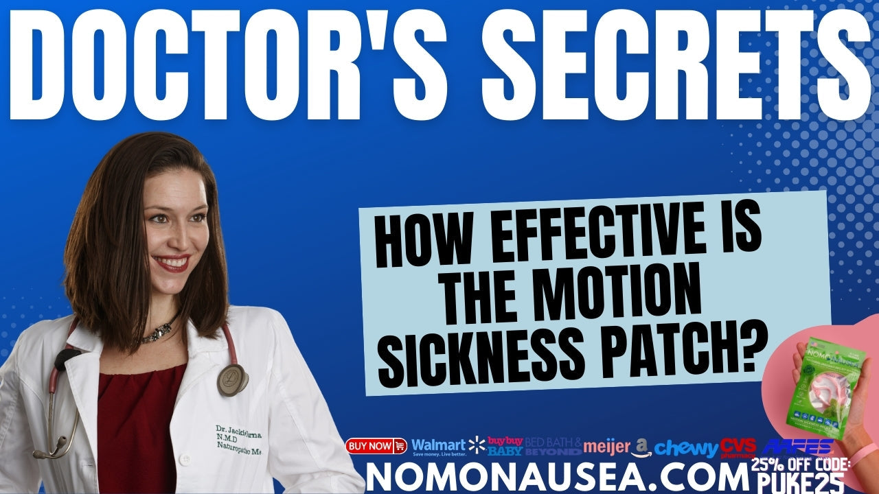 How effective are motion sickness patches? Are NoMo Nausea Relief Bands better?