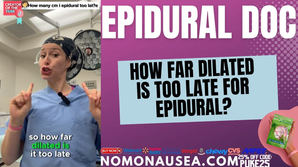 How Far Dilated Is Too Late for an Epidural during Child Birth?