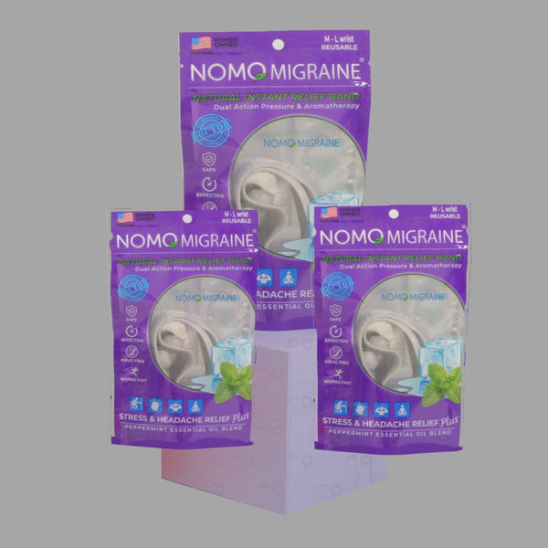 NoMo Migraine Bracelet & Natural Headache Relief Band