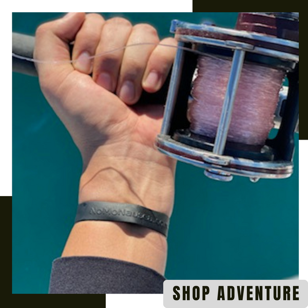 **Limited Time - SPECIAL** Anti Nausea Bracelet | Single Band Pk | Luxe Black Bracelet | Nomo Nausea